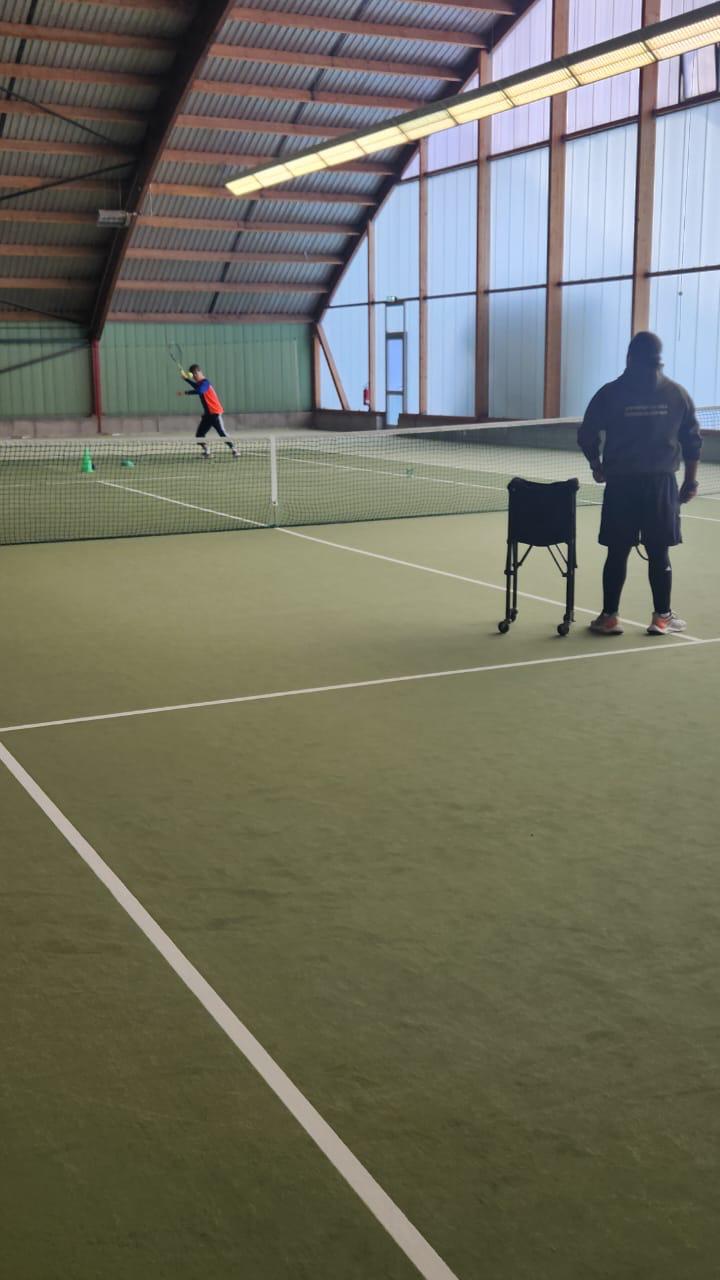 Entrenamiento en cancha